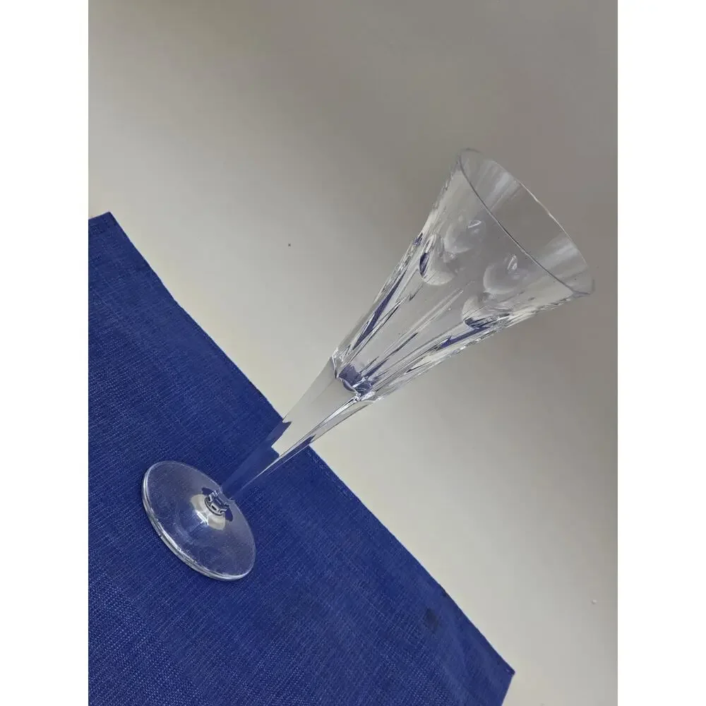 Waterford Crystal Fluted Champagne Millennium Series Clear VTG